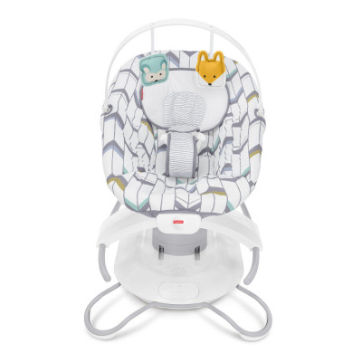 Укачивающий центр- шезлонг Soothe'n play glider №1 (Лисички)